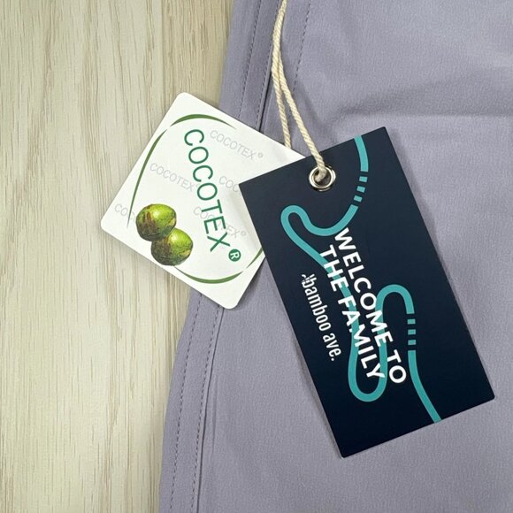 NWT Cocotex Bamboo Ave Mens Purple Boundless Lined Performance Shorts Size M - Picture 9 of 12